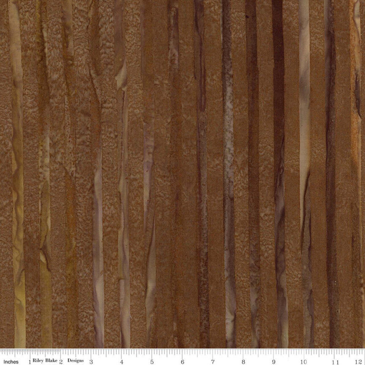 Elementals Batiks - Get in Line - Mocha Chestnut - By The Yard